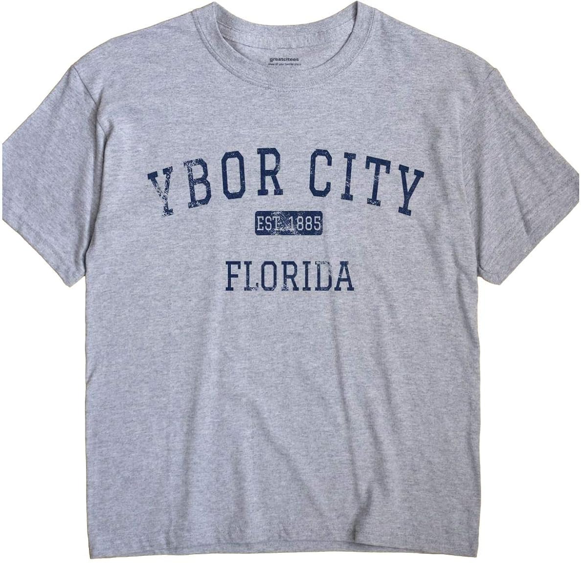 GreatCitees Ybor City Florida TShirt Tampa EST Clothing