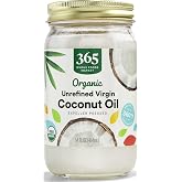 365 by Whole Foods Market, Organic Unrefined Coconut Oil Virgin, 14 Fl Oz