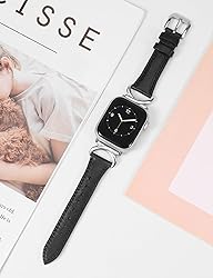 Minyee Leather Band Compatible with Apple Watch