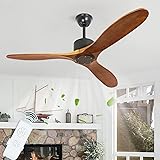 Depuley 52'' Ceiling Fan No Light, Indoor Ceiling