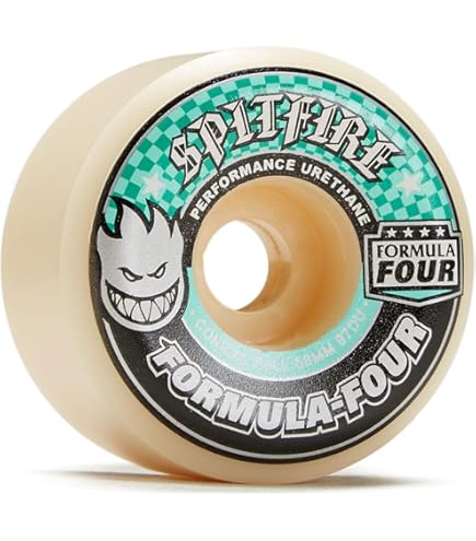 SPITFIRE - SPITFIRE スピットファイア F4 CONICAL FULL 101D Spitfire F4 101d Conical Full Skateboard Wheels - 52mm – CCS