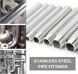 ERGAOBOY 2x 3/4" Male to Female BSP Nipple Cast Pipe 100mm 304 Stainless Steel view 7
