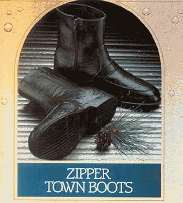 totes zipper boots