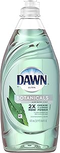 Dawn Botanicals Aloe Water Scent Dishwashing Liquid,19.4oz