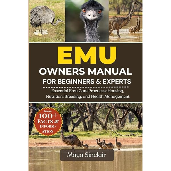 Emu. Emus as Pets. Emus Keeping, Care, Housing, Interaction, Diet