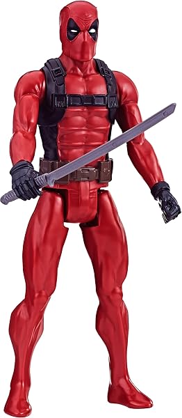 MARVEL DEADPOOL 12-INCH ACTION FIGURE WITH ACCESSORY, SUPER...