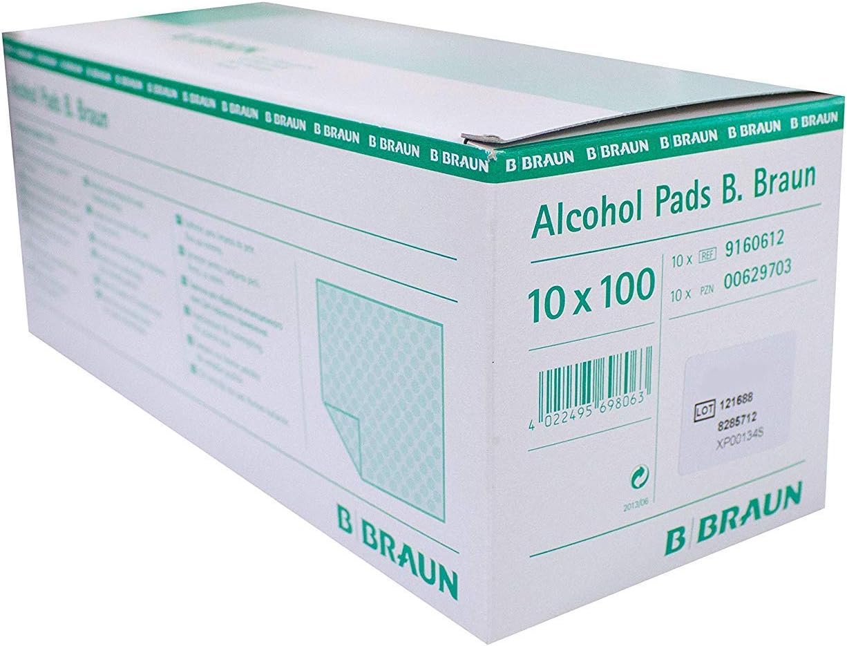 Alcool Pads B. Marron d'alcool 10 x 100 Pcs Amazon.fr HygiÃšne et Soins du corps