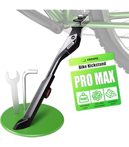 Pletscher ESGE マルチズーム スタンド 26-28インチ Amazon.com : Pletscher Multi Zoom Rear Kickstand & Adjustable Rear