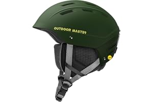 OutdoorMaster MIPS Ski Helmet - Kelvin II MIPS Snow Sport Helmet Snowboard Helmet for Men Women & Youth