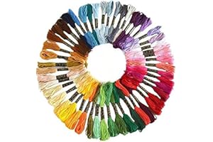 Cleana Arts® 50 Sheins Embroidery Thread