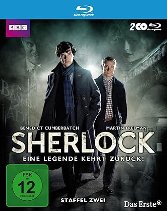 Sherlock Staffel 2 Blu Ray Amazon De Cumberbatch Benedict Freeman Martin Graves Rupert Mcguigan Paul Haynes Toby Cumberbatch Benedict Freeman Martin Dvd Blu Ray