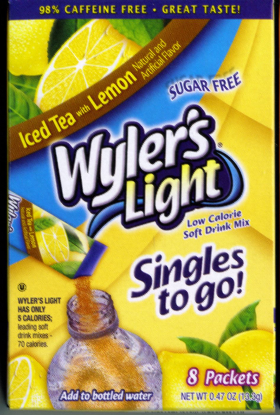 Wyler's singles tea with Lemon 12/8pk (072392351527)