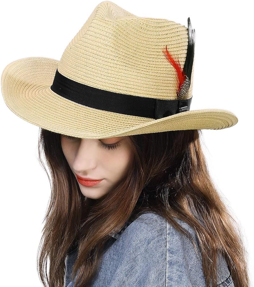 packable cowboy sun hat