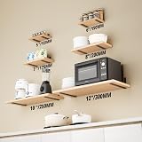 SAYAYO Black Shelf Brackets Heavy Duty 5mm 200x150mm 4 Pack view 8