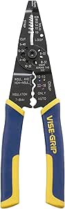 IRWIN Vise-Grip Wire Stripping Tool / Wire Cutter, 8-Inch (2078309)