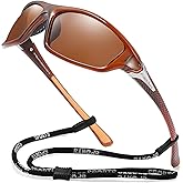 FAGUMA Sports Polarized Sunglasses For Men Cycling Driving Fishing UV400 Protection