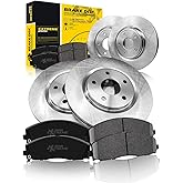 TOVASTY Front & Rear Brake Kit Compatible with Dodge Grand Caravan 2012-2016 (330mm Diameter Front Rotor), Grand Caravan 2017