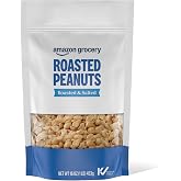 Amazon Grocery, Roasted Peanuts, Roasted &amp; Salted, 16 Oz