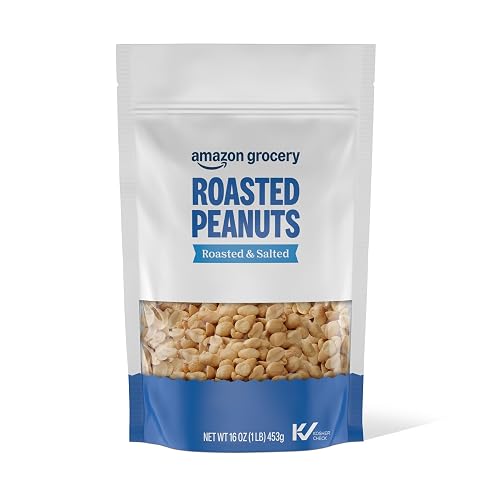 Amazon Grocery, Roasted Peanuts, Roasted & Salted