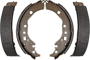 Detroit Axle - Rear Brake Shoes for 2009-2019 Toyota Corolla 2012-2019 Prius C 2008-2014 Scion xD 2013 iQ with Rear Brake Dru