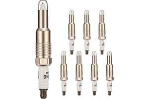 SPEEDTUN SP515 SP546 Platinum Iridium Spark Plugs Set Of 8 Compatible With Ford F150 F250 F350 F450 Expedition, Lincoln Mark LT Navigator, 5.4L 6.8L V8 V10