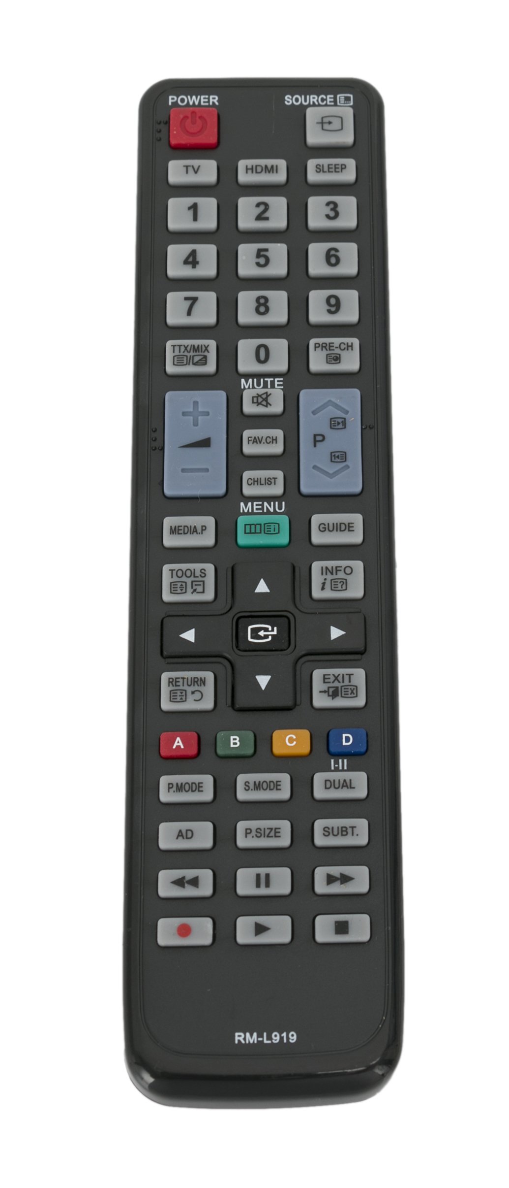VINABTY RM-L919 Remote Control Replace for Samsung TV AA59-00316B AA59-00326 AA59-00327 AA59-00357 AA59-00370B AA59-00382A AA59-00385A AA59-00397A AA59-00397B AA59-00399E AA59-00401B AA59-00401C