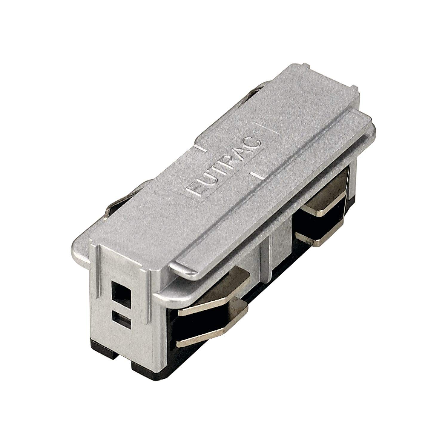 SLV Longitudinal Connector for EUTRAC 3-Phase mounting Track/Grey — image 1