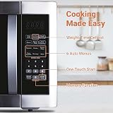 Techomey 42L Microwave Oven & Grill 1200W, 11 Power Levels, Auto Menus view 3