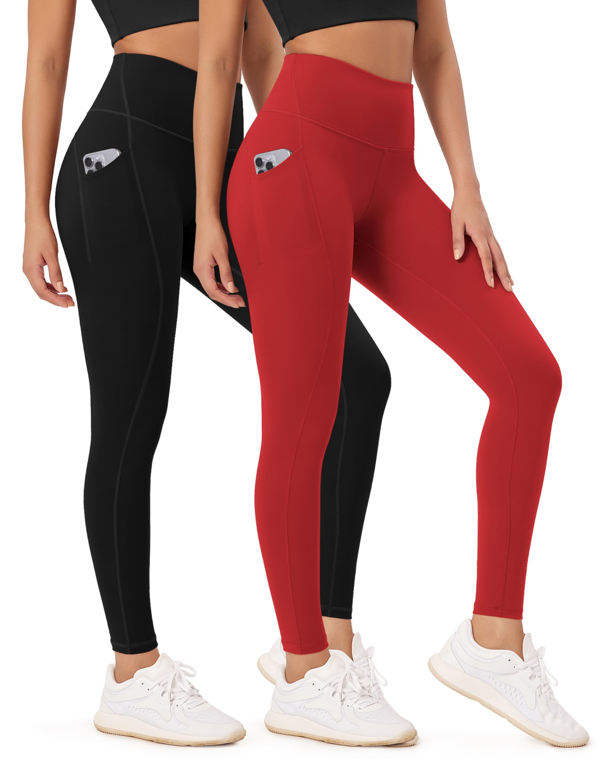 ODODOS ODLEX 2-Pack Full Length High Waist Workout