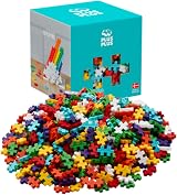 PLUS PLUS Building Blocks 600 Piece Rainbow Construction Toy Kids STEM