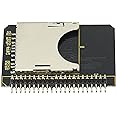 GINTOOYUN SD Card to 2.5 Inch IDE Adapter,SD SDHC SDXC MMC Memory Card to IDE 2.5" 44 Pin Male Adapter Converter