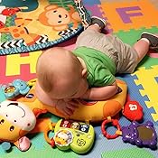 vtech peek and play tummy time pillow