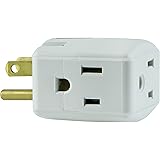 GE Grounded 3-Outlet Tap, 58368