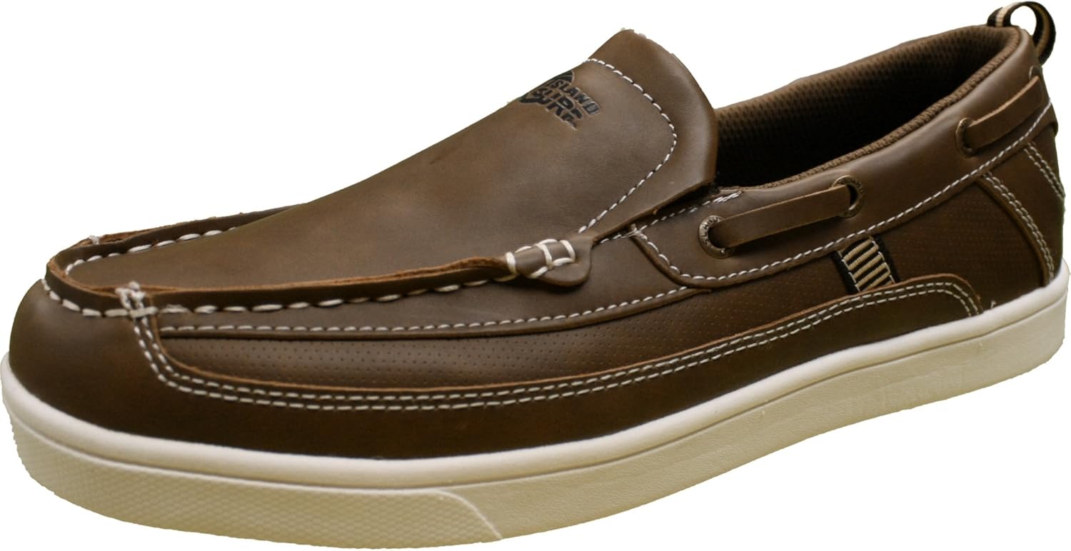Island Surf Pier SlipOn Casual Shoe Brown (Mens) 11.5 Amazon.co