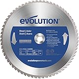 Evolution Power Tools 14BLADEST Steel Cutting Saw Blade, 14-Inch x 66-Tooth