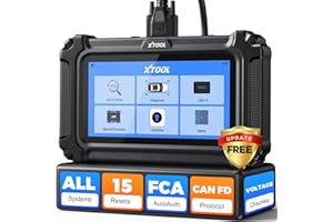 OBD2 Scanner XTOOL D6 V2.0: 2026 Full System Car Diagnostic Scanner with 15+ Services, Lifetime Free Update, 64GB, FCA AutoAu