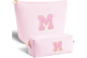 Btffitting Mothers Day Gifts for Mom,Mum Gifts from Daughter,Birthday Gifts for Wife Sister Her,Mother in Law Gift,Mama Gifts Idea,Makeup Bag Set Cosmetic Bag - Pink,M
