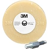 3M Stripe Off Wheel, 07498, 4 in x 5/8 in, with Mandrel | Removes Decals, Stripes, Vinyl, Tapes and Graphics