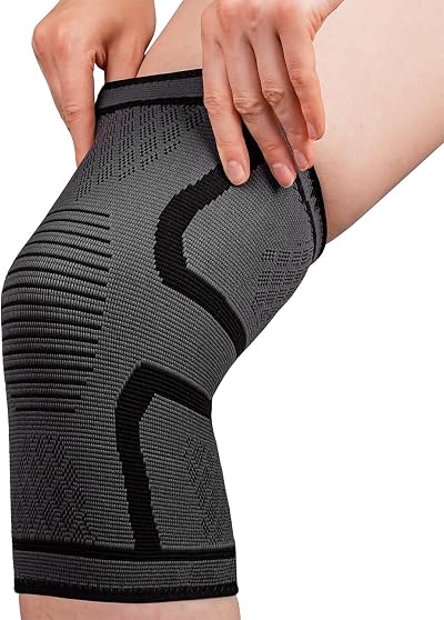 Pure Health Knee Support Brace Compression Sleeve Large