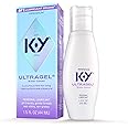 K-Y Sensual Silk, Vaginal Lube Moisturizer and Personal Lubricant, Seductively Silky Smooth, 40 ml