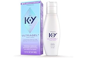 K-Y Sensual Silk, Vaginal Lube Moisturizer and Personal Lubricant, Seductively Silky Smooth, 40 ml