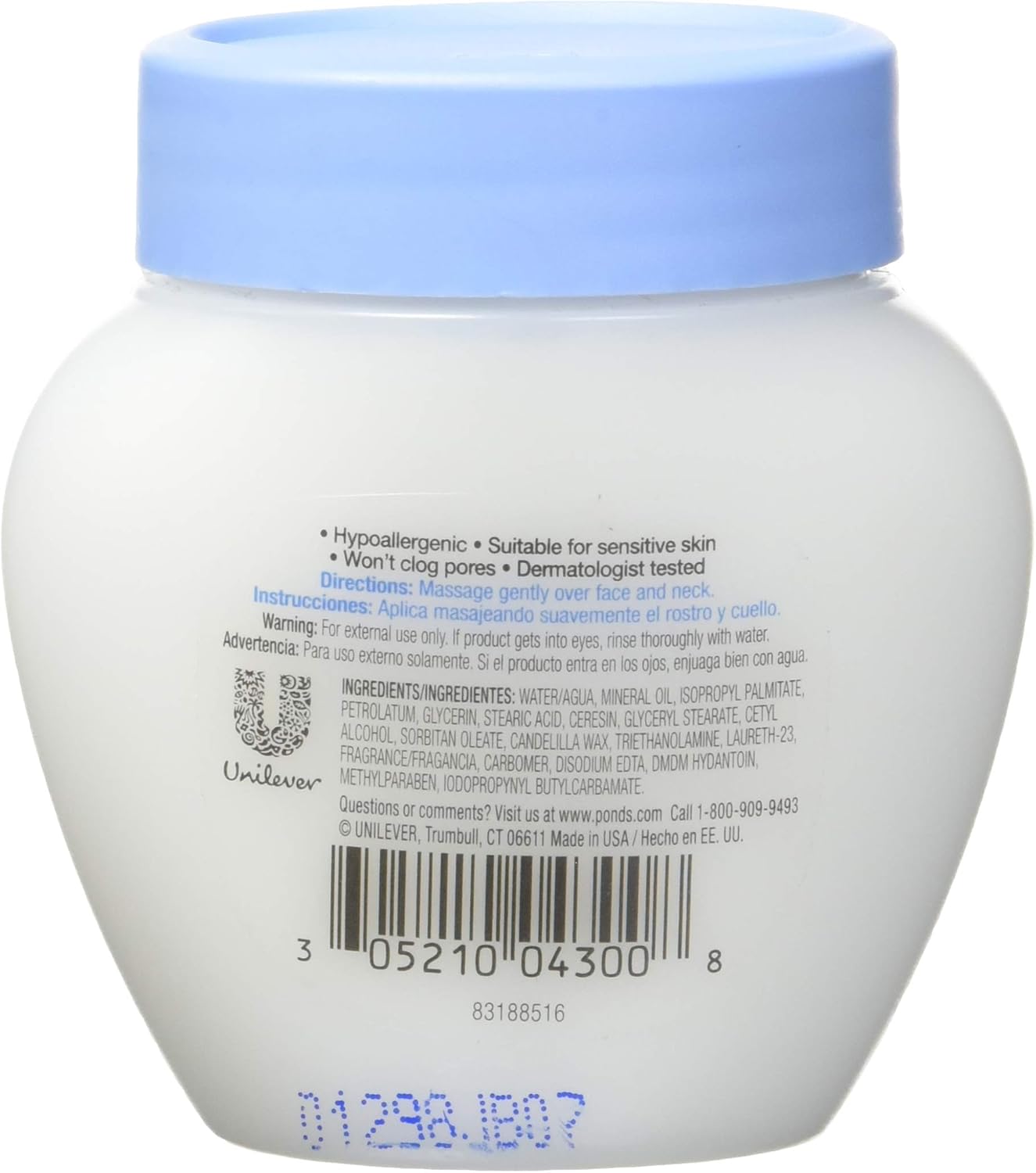 Ponds Dry Skin Cream - 3.9 Oz 110g, 110 g (Pack of 1) - Image 3