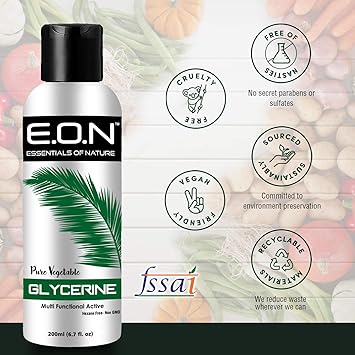 Essentials of Nature Vegetable Glycerine, 200 ml