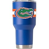 Gametime Sidekicks Florida 30oz Blue Tumbler - Officially Licensed, 18/8 Stainless Steel, Double-walled, Vacuum-insulated, UV LED Printed Logos, Sweatless, Stays Hot/Cold - 360 Wrap