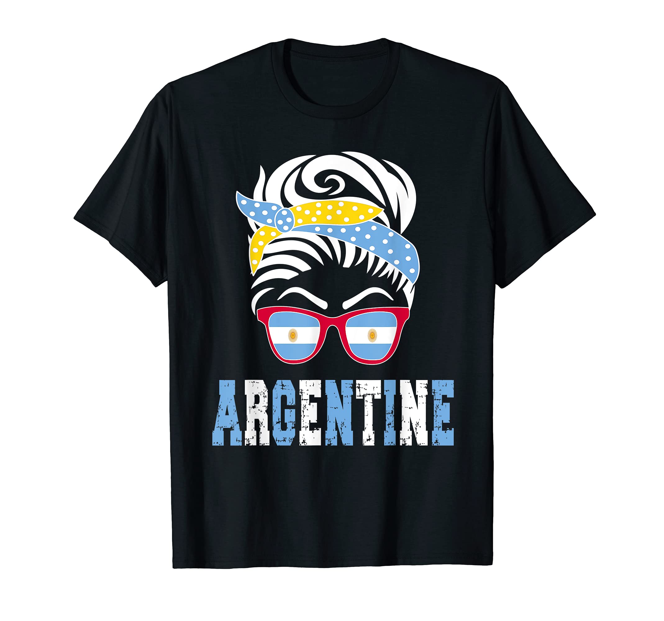 Argentina flag Argentine girl T-Shirt