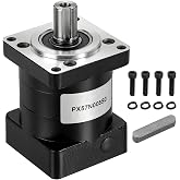 DTGN Planetary Gearbox Speed Reducer for Nema23 Stepper Motor Ratio 5:1 | Backlash 15 Arc‑min Speed 3000rpm 8mm(0.315 Inch) Input Bore and 14mm(0.551 Inch) Output Shaft‑ Good for CNC