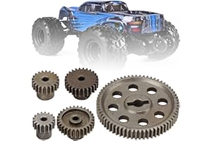 Brontosaurus Main Metal Spur Gear 64T, 17T 21T 26T Gear RC Parts for 1/10 RC Truck Brontosaurus 94111