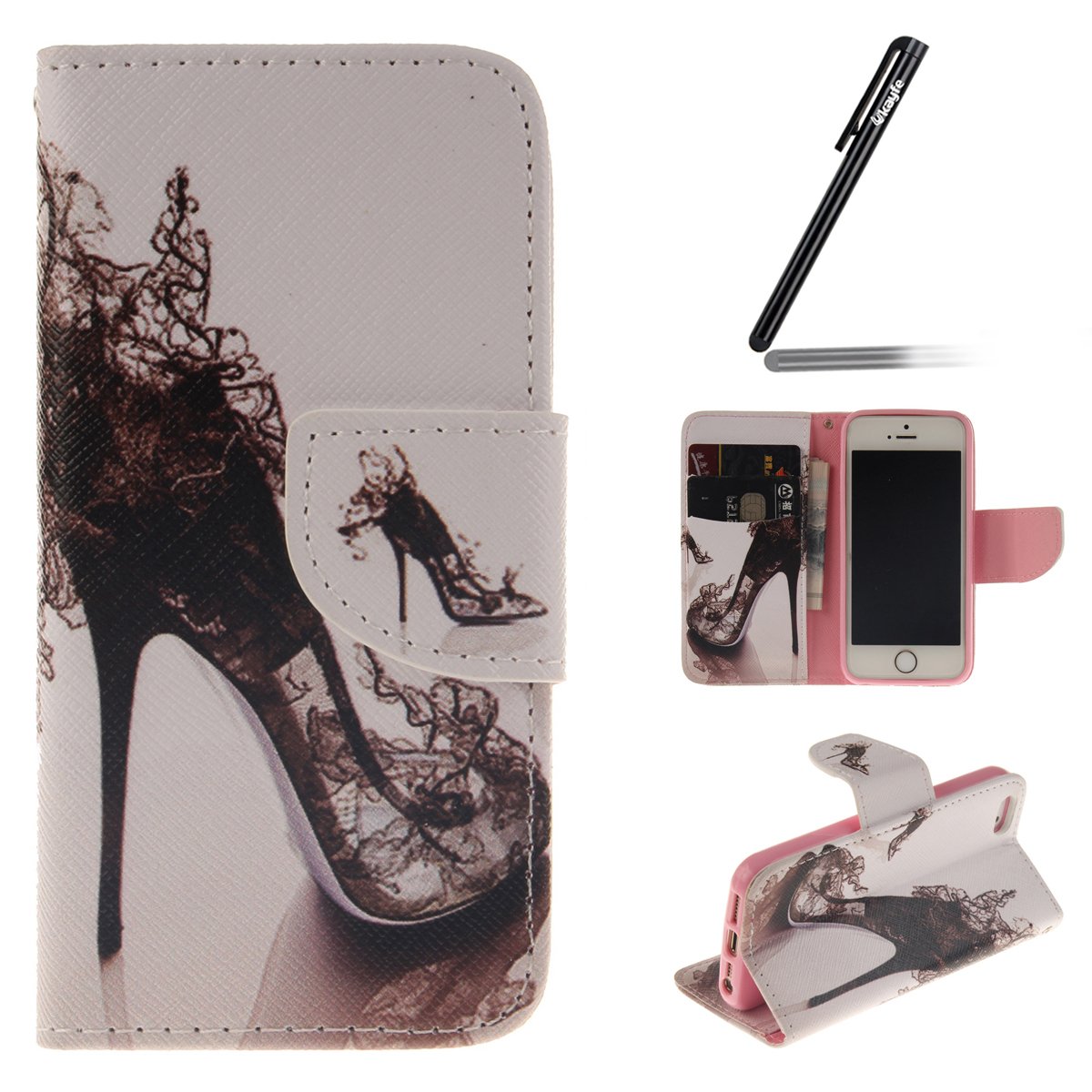 iPhone s Funda PU Cuero Funda Folio Carcasa para iPhone s iPhone