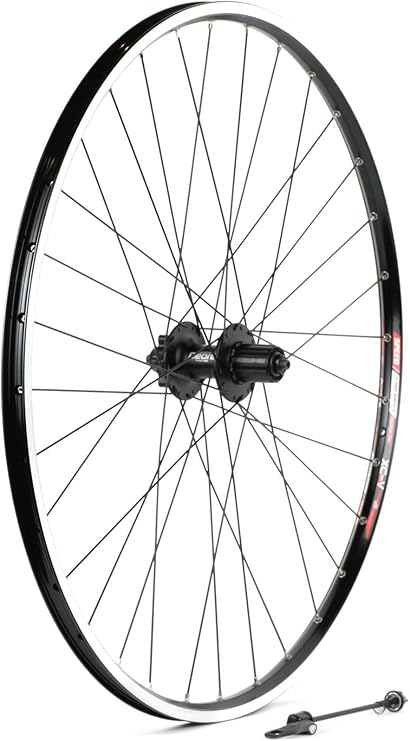 700c rear wheel with 9 speed cassette