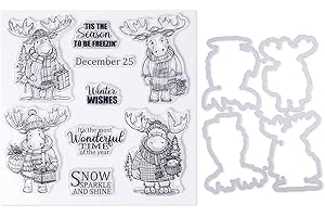 Matrices de découpe et tampons de Noël en métal pour la fabrication de cartes, les loisirs créatifs, le scrapbooking